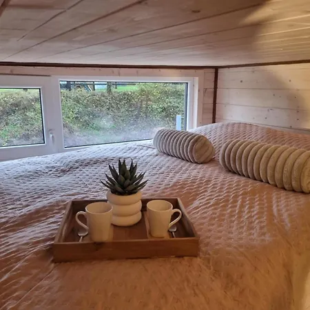 山林小屋 Tiny Housse Serenity Avec Jacuzzi Tinlot