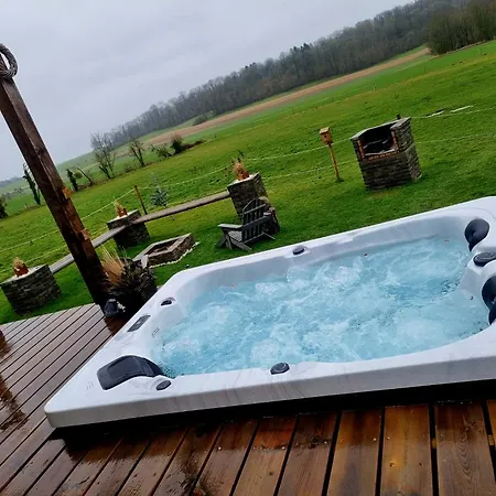 Domek letniskowy Tiny Housse Serenity Avec Jacuzzi Et Piscine *