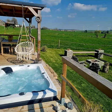 Lodge Tiny Housse Serenity Avec Jacuzzi Et Piscine