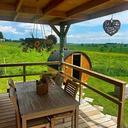 Lodge Tiny Housse Serenity Avec Jacuzzi Et Piscine