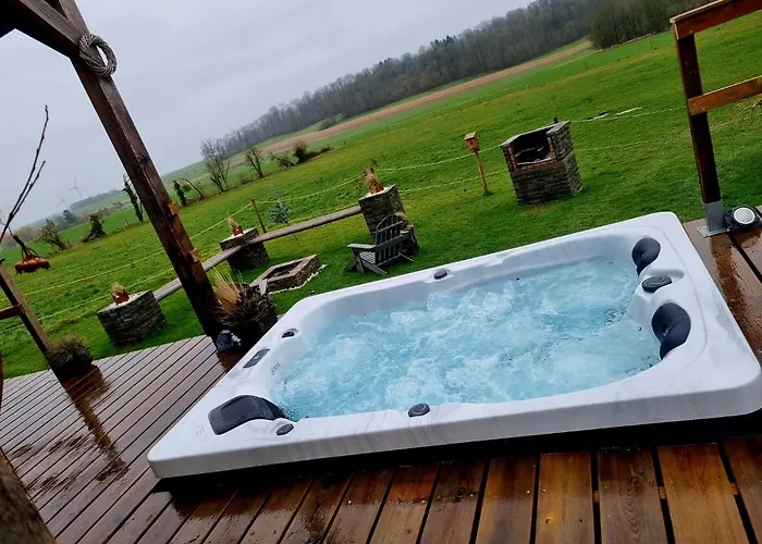 Domek letniskowy Tiny Housse Serenity Avec Jacuzzi Et Piscine *